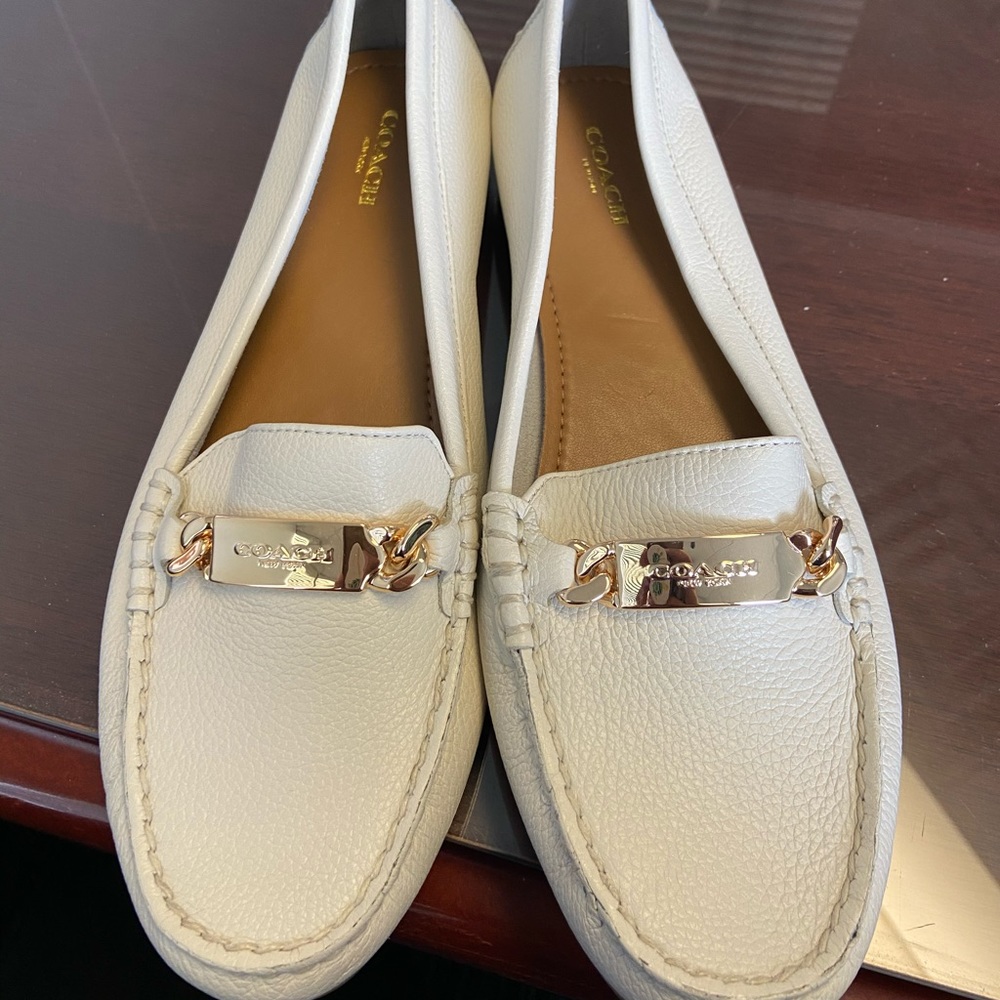 Coach leather woman shoes